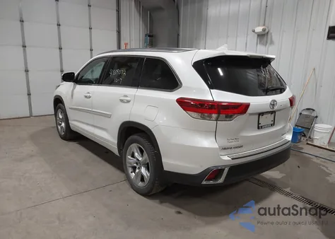 2019 Toyota Highlander Limited z USA, uszkodzony, nr VIN 5TDDZRFH5KS738045